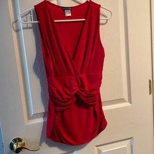 NWOT Venus size s wrap , ruche top
